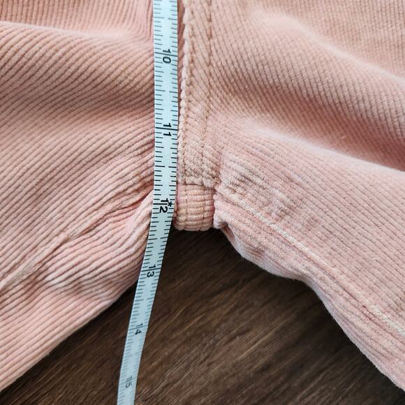 DL 1961 Corduroy Hepburn Wide Leg High Rise Vintage Pants 27 In Rose Vale Grunge - Picture 8 of 9